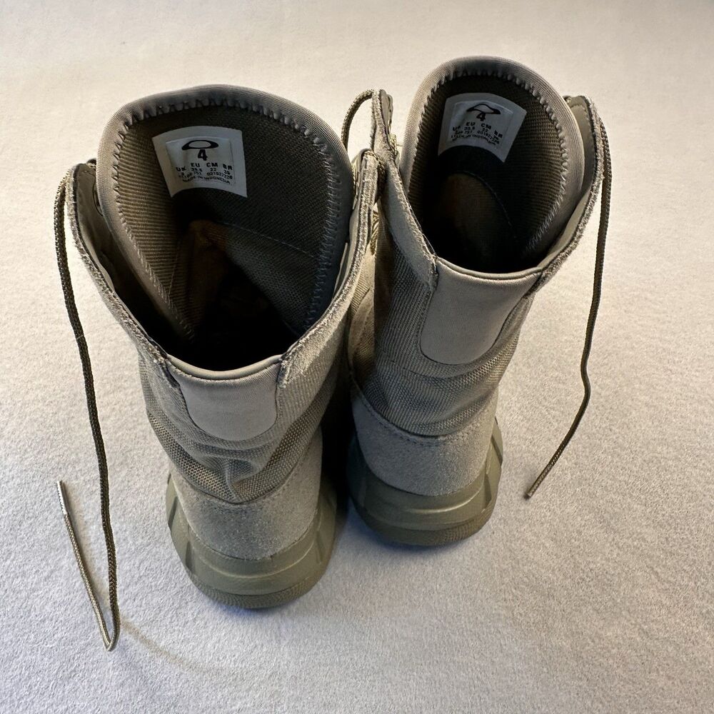 Oakley Assault 2 Tactical boots, Sage, Boys size 4, new without box, MRSP $150 - Picture 7 of 8